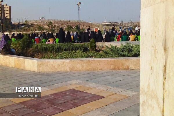 برگزاری مراسم دعای ندبه در شهرک آبشناسان شهرستان رباط کریم