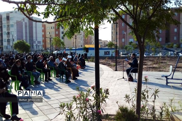 برگزاری مراسم دعای ندبه در شهرک آبشناسان شهرستان رباط کریم