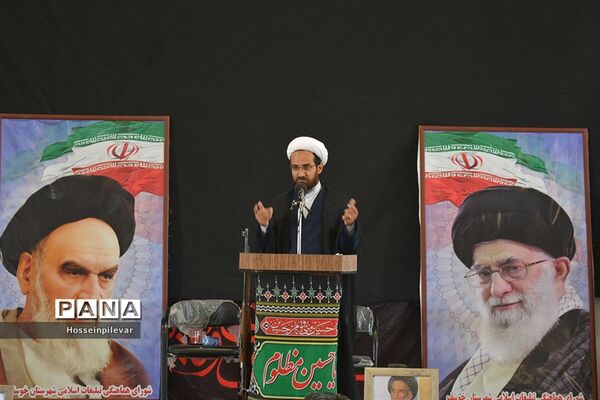 سومین نماز جمعه ماه محرم الحرام در شهرستان خوسف