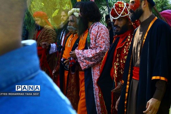 هیات «دخیل العباس» کاروان نمادین اسرای کربلا قم