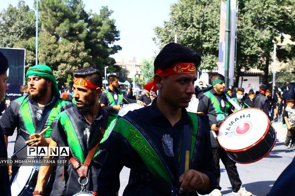 هیات «دخیل العباس» کاروان نمادین اسرای کربلا قم