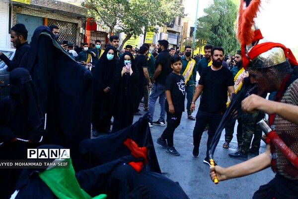 هیات «دخیل العباس» کاروان نمادین اسرای کربلا قم