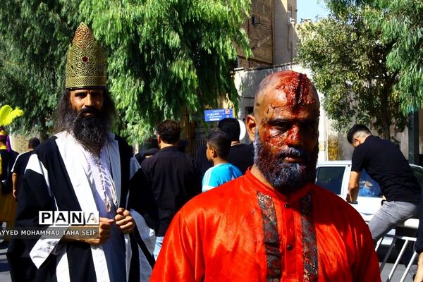هیات «دخیل العباس» کاروان نمادین اسرای کربلا قم