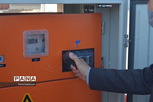 تامین برق شهرک ماژان در شهرستان خوسف