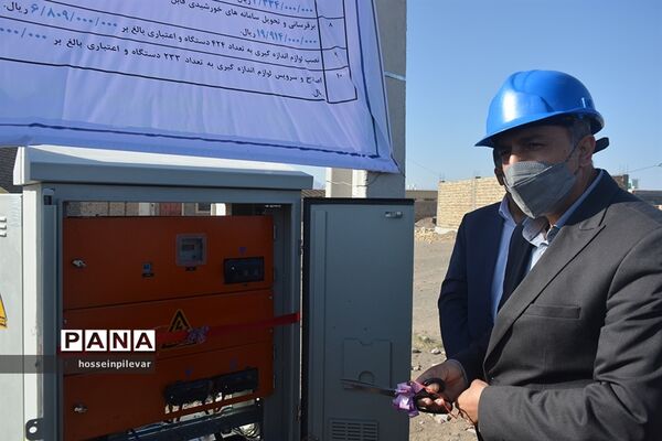 تامین برق شهرک ماژان در شهرستان خوسف