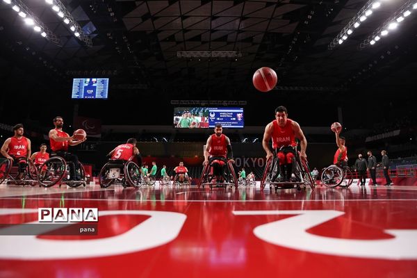 دیدار بسکتبال با ویلچر ایران و الجزایر