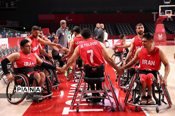 دیدار بسکتبال با ویلچر ایران و الجزایر