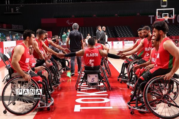 دیدار بسکتبال با ویلچر ایران و الجزایر