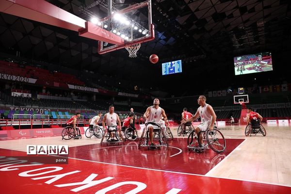 دیدار بسکتبال با ویلچر ایران و الجزایر