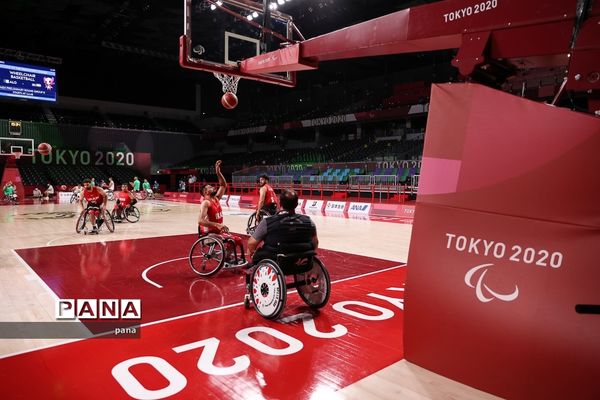 دیدار بسکتبال با ویلچر ایران و الجزایر