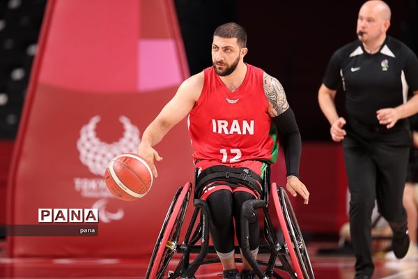 دیدار بسکتبال با ویلچر ایران و الجزایر