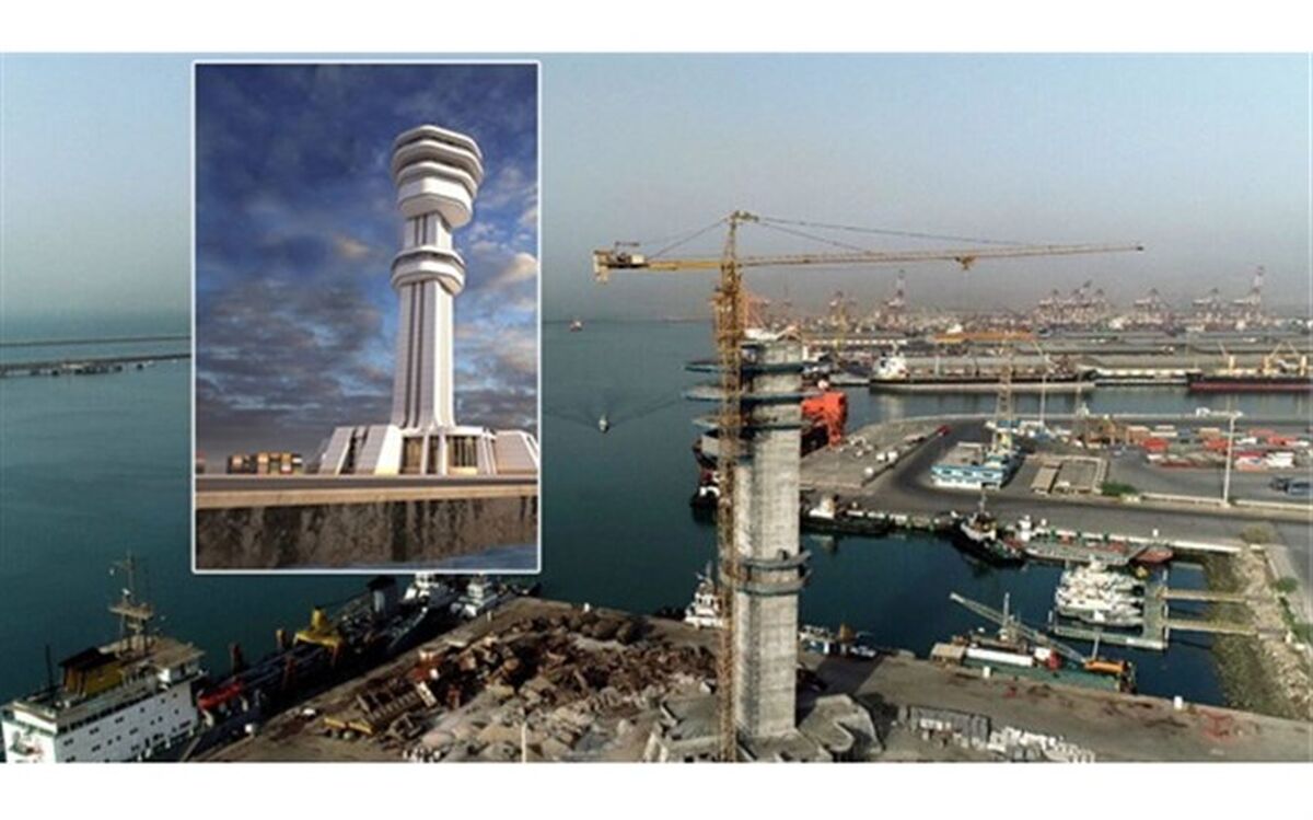 پیشرفت ۷۱ درصدی ساختمان مرجع دریایی بندر شهید رجایی