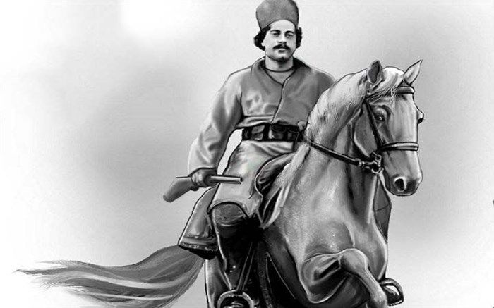 رئیسعلی ایستاده است