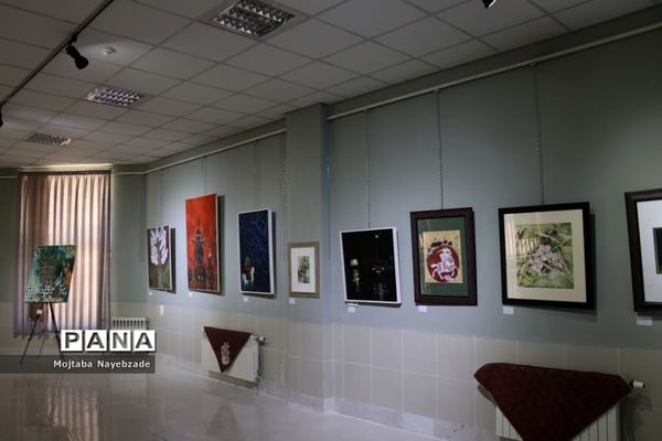 افتتاح نگارخانه دانش‌آموزی رشد آموزش و پرورش ناحیه چهار مشهد