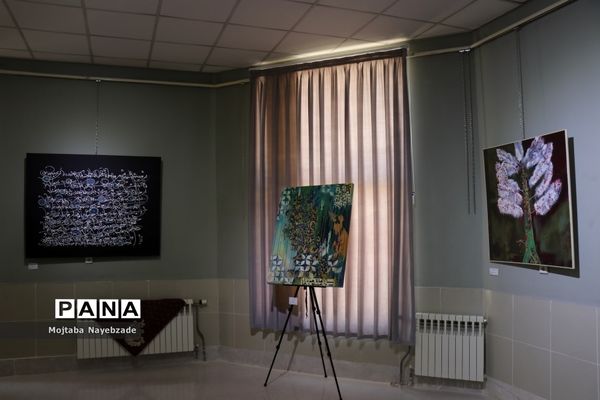 افتتاح نگارخانه دانش‌آموزی رشد آموزش و پرورش ناحیه چهار مشهد