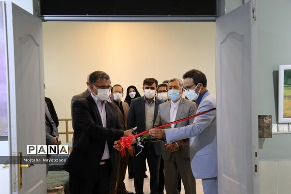 افتتاح نگارخانه دانش‌آموزی رشد آموزش و پرورش ناحیه چهار مشهد
