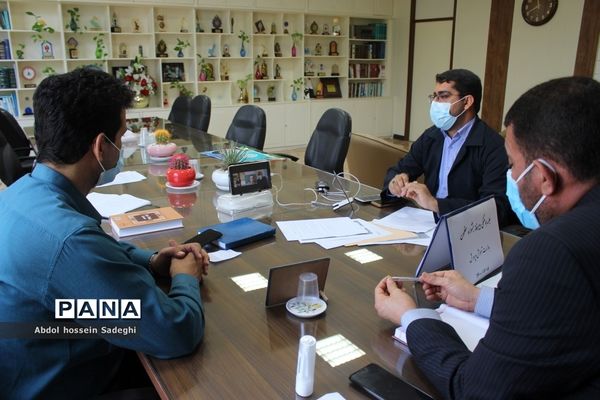 جلسه هماهنگی دبیرخانه جشنواره مفلحون با وزارت آموزش و پرورش