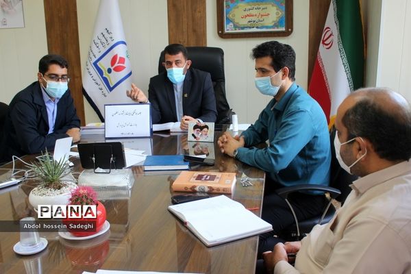 جلسه هماهنگی دبیرخانه جشنواره مفلحون با وزارت آموزش و پرورش