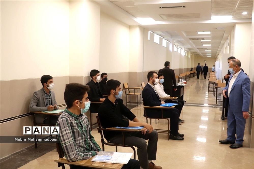 بازدید مدیر هسته گزینش آذربایجان شرقی از فرآیند مصاحبه علمی -تخصصی ورود به دانشگاه فرهنگیان