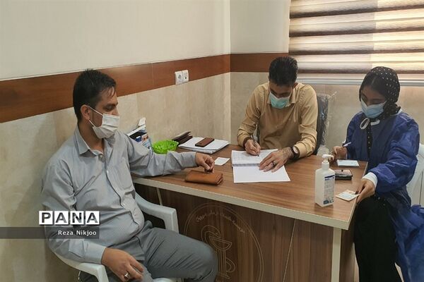 دومین قطار سلامت فرهنگیان در ایستگاه آموزش و پرورش ناحیه یک بهارستان