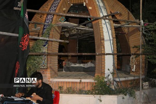 برپایی مجلس روضه سیدالشهدا(ع) در دانشگاه فرهنگیان قم