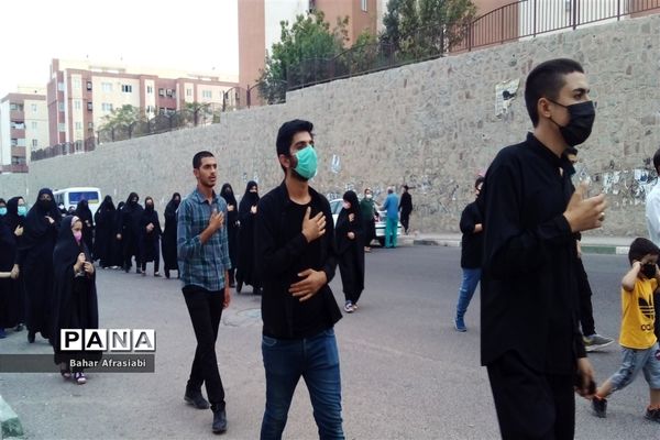 برگزاری کاروان عزاداری شهادت امام زین العابدین‌( ع) در رباط‌کریم