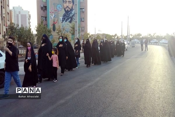 برگزاری کاروان عزاداری شهادت امام زین العابدین‌( ع) در رباط‌کریم