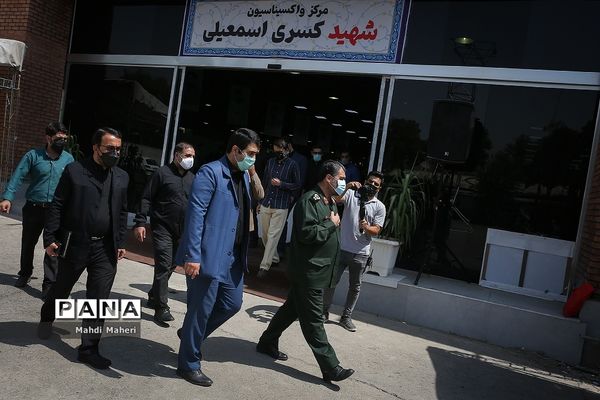 افتتاح مرکز واکسیناسیون بسیج دانشجویی