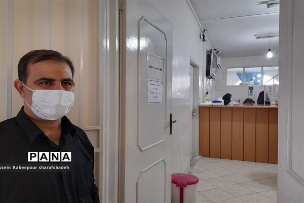 تزریق دُز دوم  واکسن کووید ۱۹ به فرهنگیان منطقه۱۶