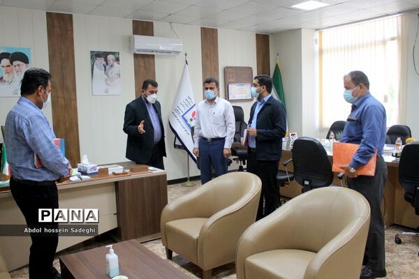 میز شهرستان ها و مناطق آموزش و پرورش منطقه بردخون