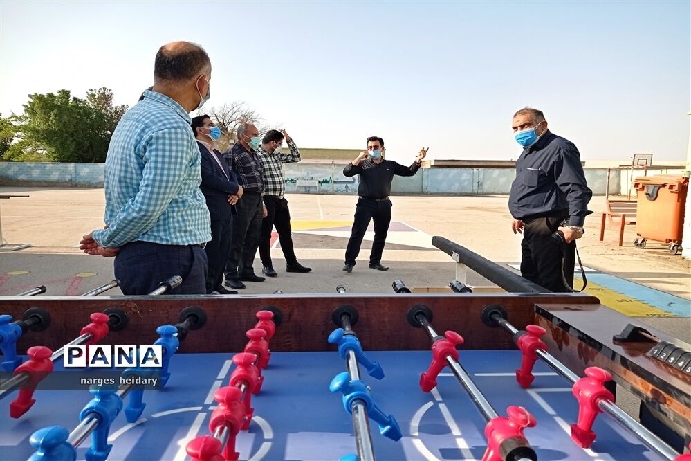 افتتاح اولین مدرسه پویا در شهرستان امیدیه