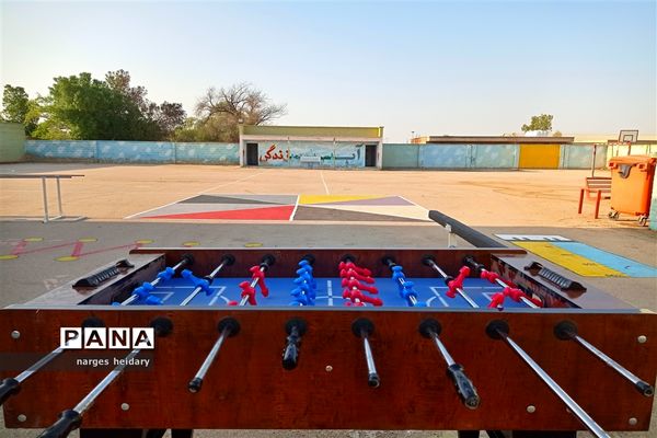 افتتاح اولین مدرسه پویا در شهرستان امیدیه