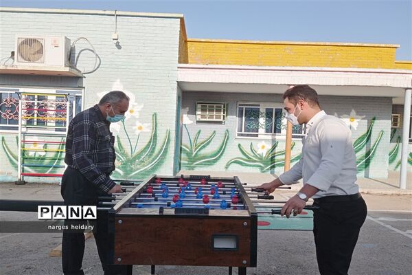 افتتاح اولین مدرسه پویا در شهرستان امیدیه