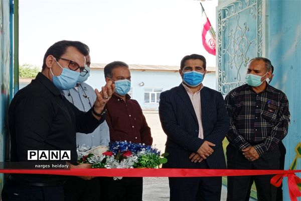 افتتاح اولین مدرسه پویا در شهرستان امیدیه