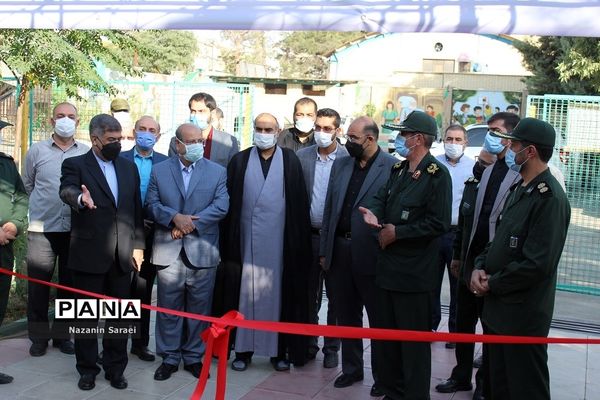 آئین افتتاح مرکز واکسیناسیون ناحیه مقاومت بسیج سپاه سیدالشهدا(ع) شهرستان اسلامشهر