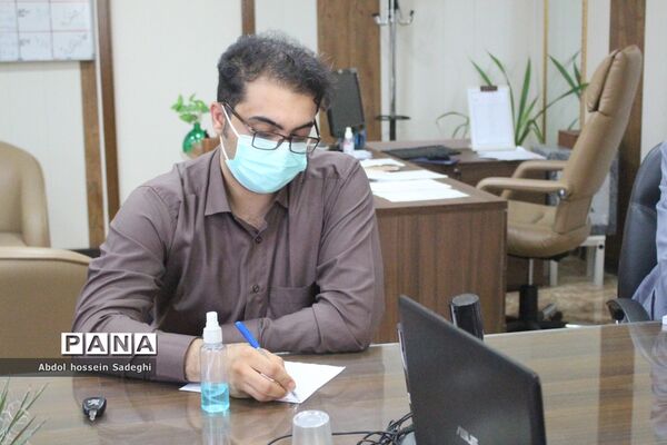 جلسه فعالیت‌های اداره امور تربیتی ، مشاوره و مراقبت در برابر آسیب های اجتماعی آموزش و پرورش استان بوشهر