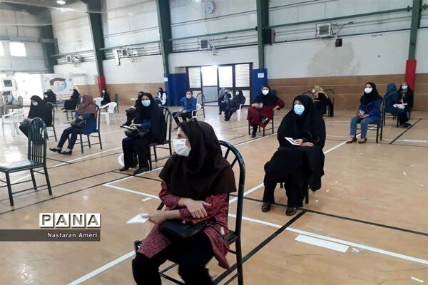آغاز مرحله دوم واکسیناسیون فرهنگیان منطقه۱۸