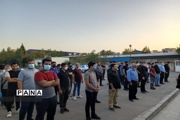 آغاز طرح شهید سلیمانی در حوزه مقاومت بسیج ۳۲۷حضرت سید الشهدا(ع) منطقه ۱۵