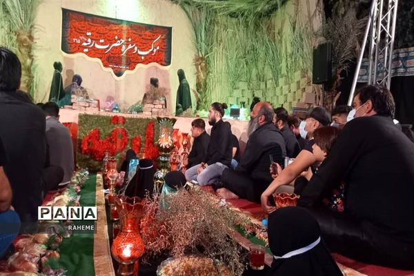 بزرگترین سفره حضرت رقیه(س) در منطقه ۱۵