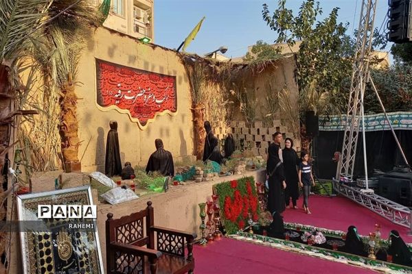 بزرگترین سفره حضرت رقیه(س) در منطقه ۱۵