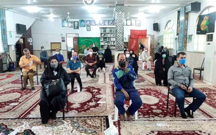 ادامه واکسیناسیون در مسجد آقا دوبرادران لچه گوراب رشت