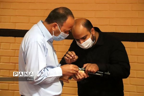 مسابقه تیراندازی با تفنگ بادی و تپانچه یادواره شهید مدافع حرم حامد جوانی