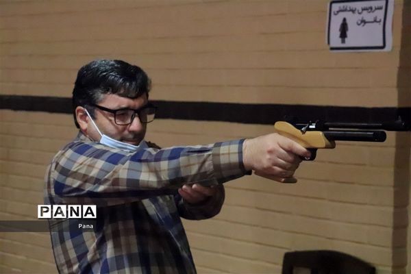 مسابقه تیراندازی با تفنگ بادی و تپانچه یادواره شهید مدافع حرم حامد جوانی