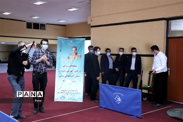 مسابقه تیراندازی با تفنگ بادی و تپانچه یادواره شهید مدافع حرم حامد جوانی