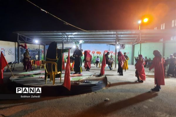 برگزاری مراسم شبیه‌خوانی در رودهن