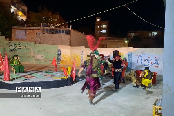 برگزاری مراسم شبیه‌خوانی در رودهن