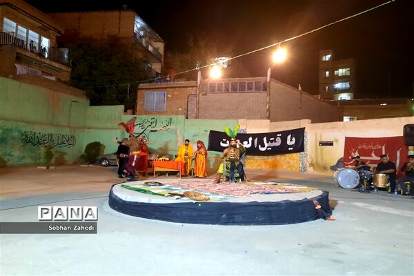 برگزاری مراسم شبیه‌خوانی در رودهن