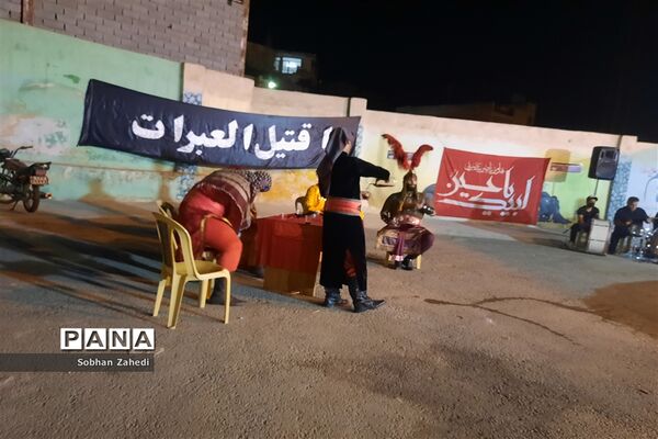 برگزاری مراسم شبیه‌خوانی در رودهن