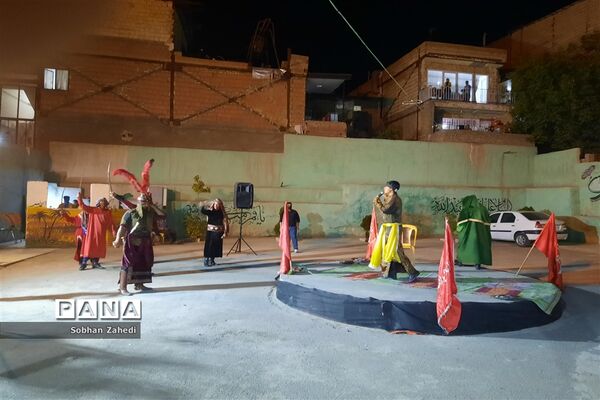 برگزاری مراسم شبیه‌خوانی در رودهن