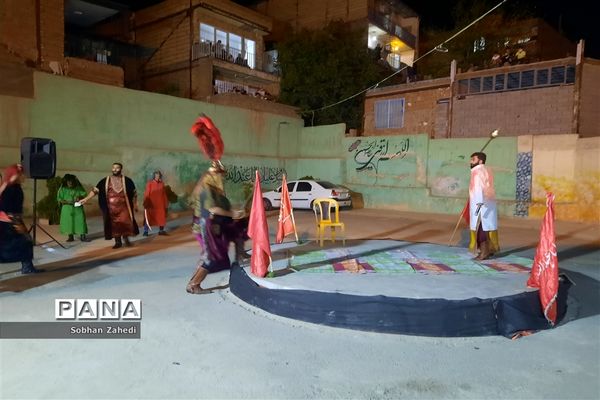 برگزاری مراسم شبیه‌خوانی در رودهن